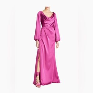Theia
Eliana Satin Cowlneck Gown - Only worn once🌺